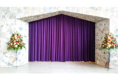 Church Flame Retardant Curtains