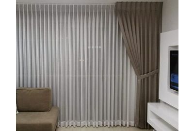 blinds with curtains