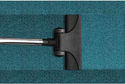 vacuum cleaner on cloth