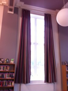 Long Library curtains