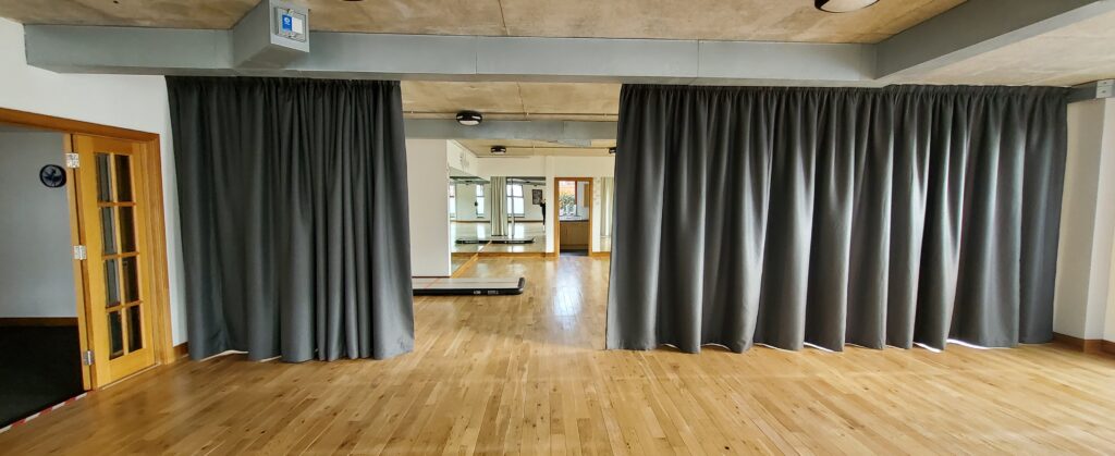 Grey Extra Wide Curtains