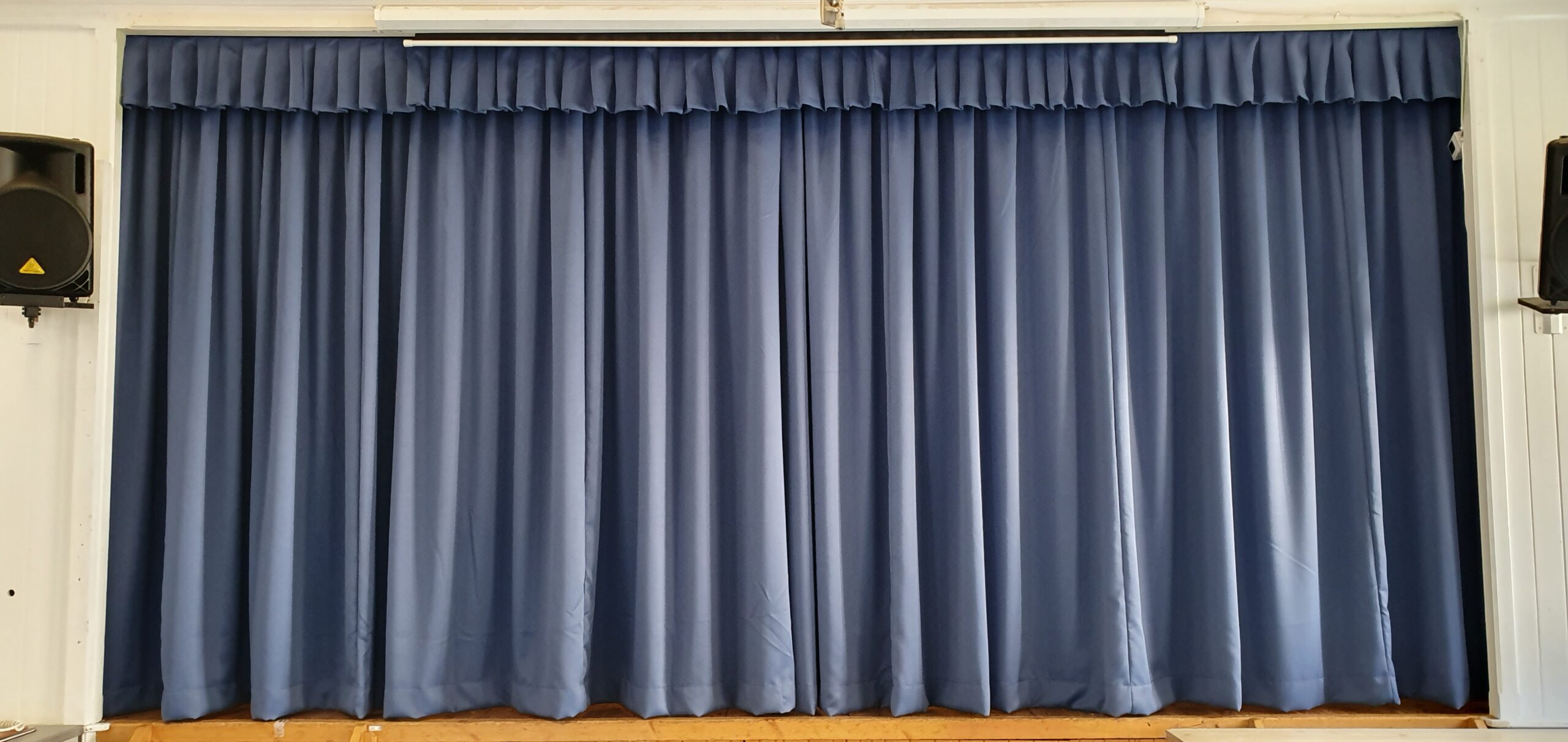 Blue Stage Curtains Blue Stage Curtains