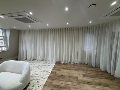 Happy with the Bendable Curtain Track