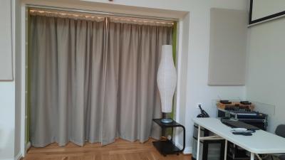 Room Divider Double Sided Curtain