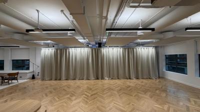 Supplied and Fitted Acoustic Curtains