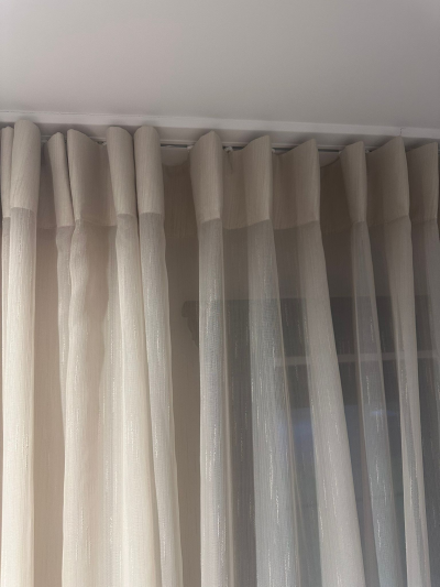 Recess Curtain Track - Recessed into Ceiling - Hidden Curtain Track 