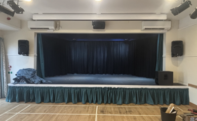 Very happy with the stage curtains