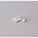 End Caps for Model 56 Hotel Curtain Track - 1 Pair
