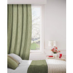 Breeze 208 Fern Green Curtains Room Shot Mock up