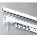 Ceiling Mounted or Wall Mounted Corded Curtain Track