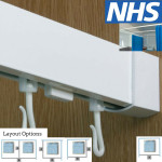 Cubicle Curtain Track - Hospital - NHS Approved