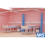 Cubicle Curtain Track - NHS Certified