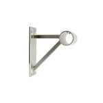 Strong Wall Eyelet Curtain Pole Brackets