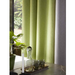 Iris blackout curtain fabric green curtain