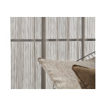 Tranquility Textured 2 Tone Voile Room Scene