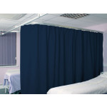Washable Cubicle Curtains Inkt Blue
