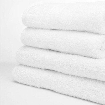 White Towels 480ms 4 Sizes - Not Flame Retardant 