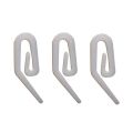100pcs Plastic Curtain Hooks