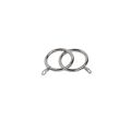 28mm Curtain Pole Rings - 4 Colours - 8pk