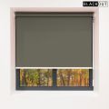 Utopia Flame Retardant Blackout Crank Roller Blinds 40 Colours