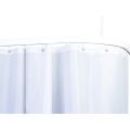Shower Curtain - Flame Retardant - White
