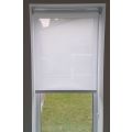 Voile Flame Retardant Roller Blind White