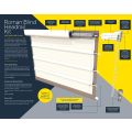 Made to Measure Roman Blind Kit, Headrail, Rods, Bottom Bar, Headrail. Tape, Mechanism - Complete Kit upto 300cm