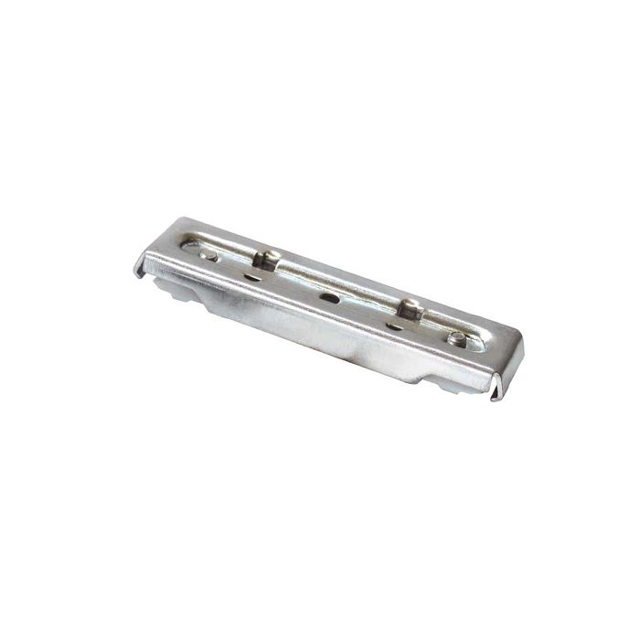 Double Fineline Top Fix Supports Pk4 Silver