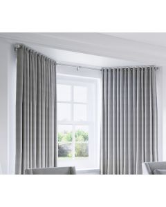 3 Sided Bay Window Pole for Eyelet Curtains - DF Brand