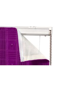 Cassette Roman Blind Kit. Includes Everything for 1 blind White