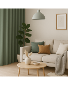 Essence Flock Soft Flame Retardant Curtains