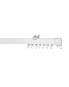 Fineline Curtain Track | upto 20kg | Bendable for Bay Windows | Metal Curtain Track - Cut Down Kit