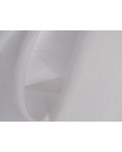 Flame Retardant Slub White Voile Curtains