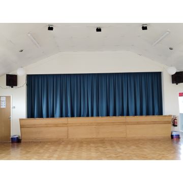 Stage Curtains Flame Retardant  36 Colours