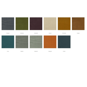 Eclipse Velvet upholstery
