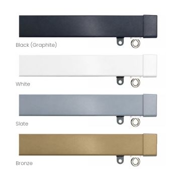 Bendable or Straight Curtain Track. Bend Yourself curtain track