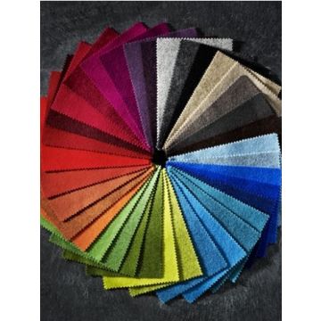Coloured Wool Serge Flame Retardant Wheel