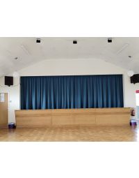 Stage Curtains Flame Retardant  36 Colours