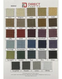 Riddle Fabric Colour Card