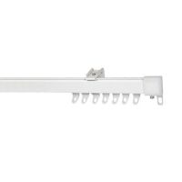 Fineline Curtain Track | upto 20kg | Bendable for Bay Windows | Metal Curtain Track - Cut Down Kit 