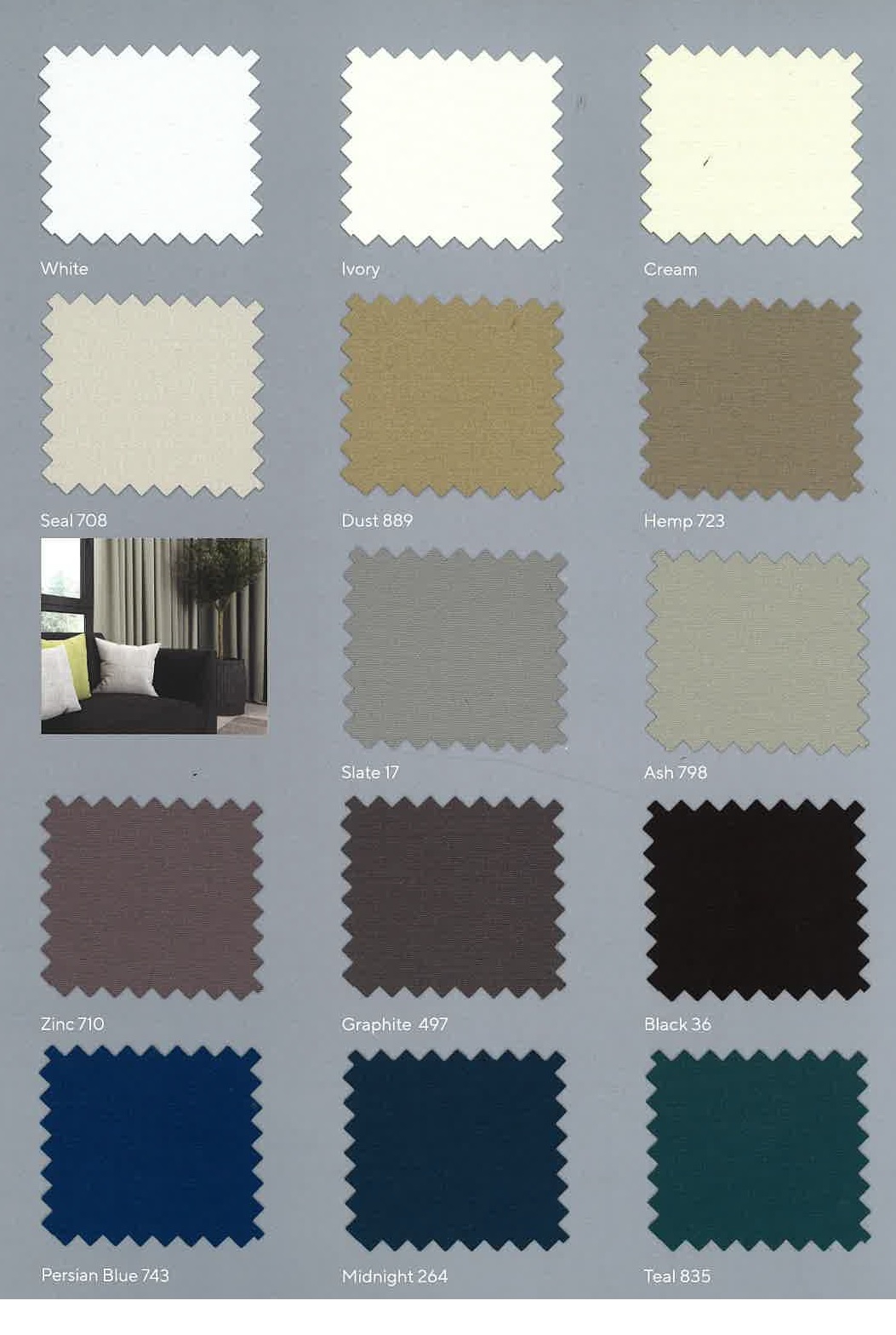 Infinity Blackout Curtain Fabric :Direct Fabrics