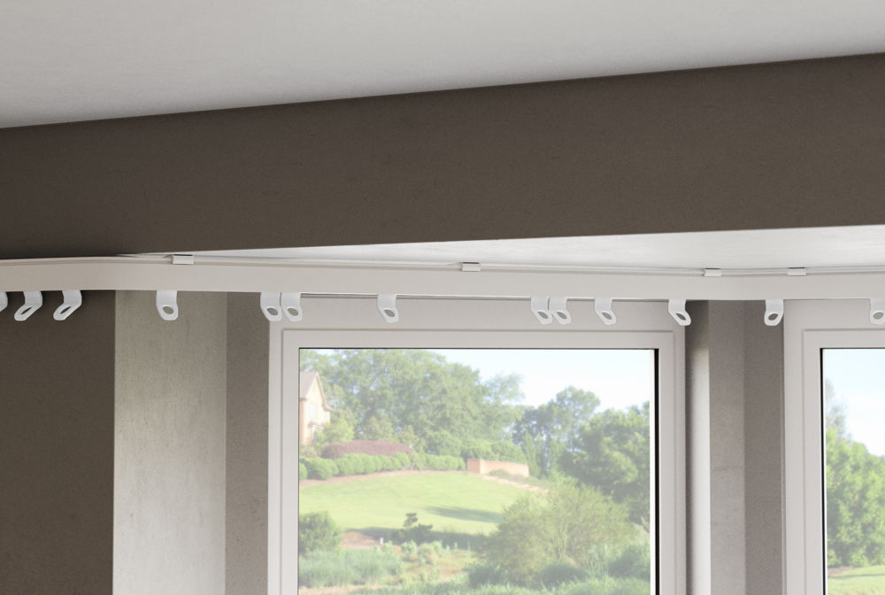 Fineline Curtain Track Bendable, Flexible Ceiling Curtain Track Uk