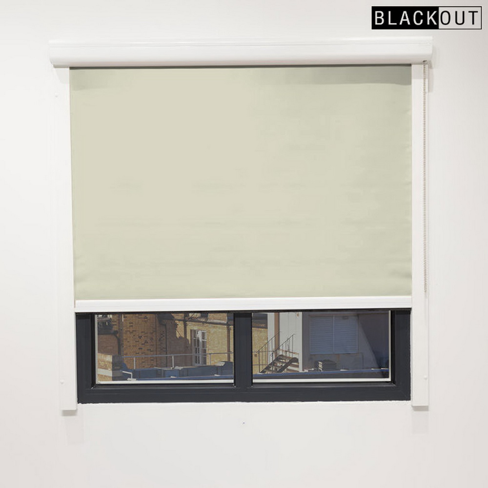 Cassette roller blind mockup in Ash