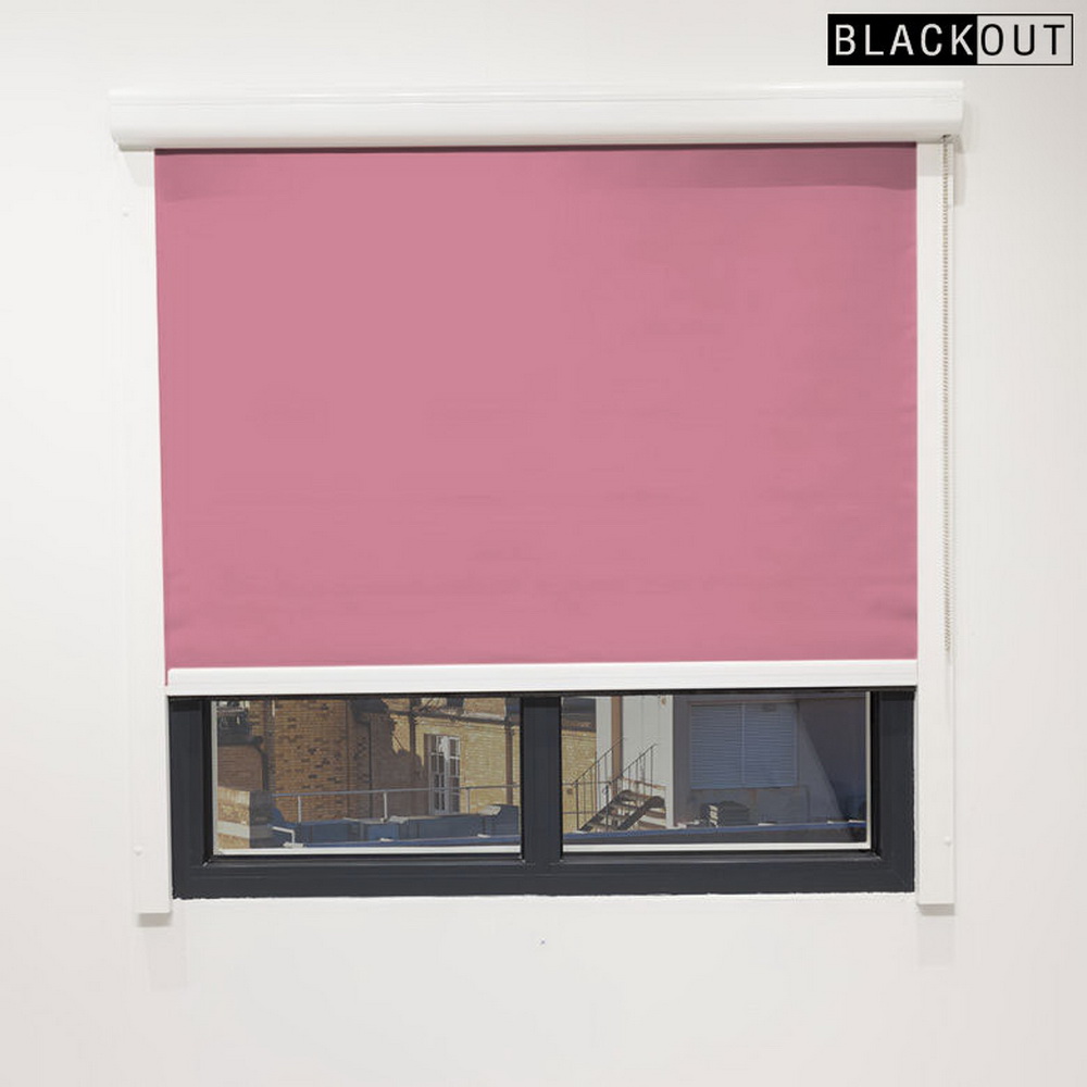 Cassette roller blind mockup in Lilac