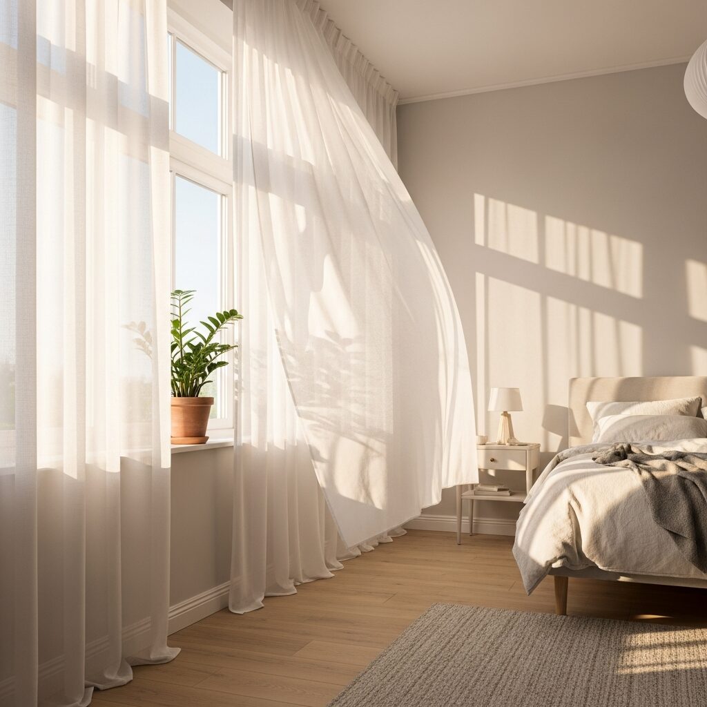 Voile and Sheer Curtains