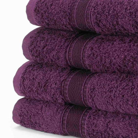 Plum Grape towels