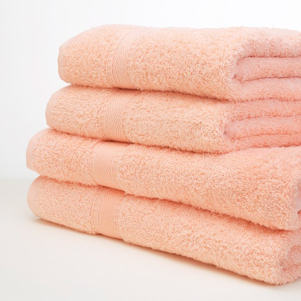 Peach towels