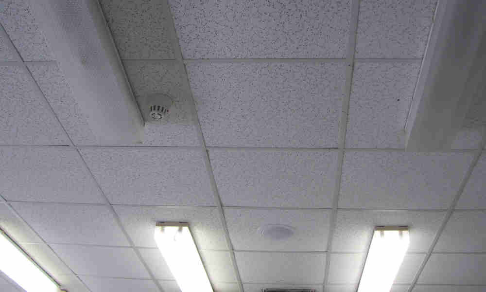 Suspended Ceiling Curtain Track Options, Hanging Ceiling Tiles