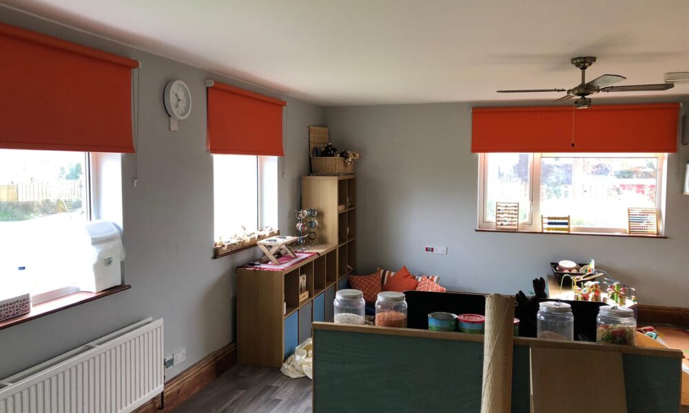 Nursery Blackout Roller Blinds